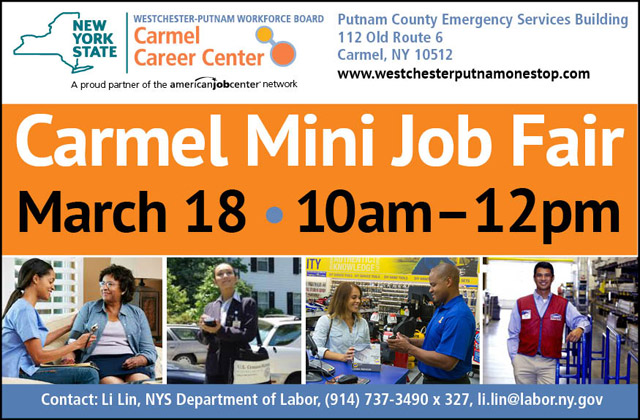 mini job fair poster