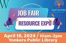 small thumbnail of the Job & Resource Expo flyer