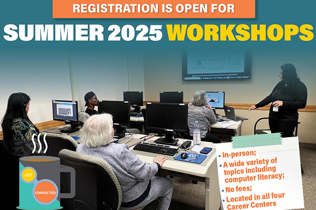 Register for Summer workshops