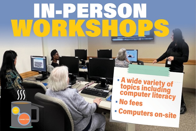 In person workshops